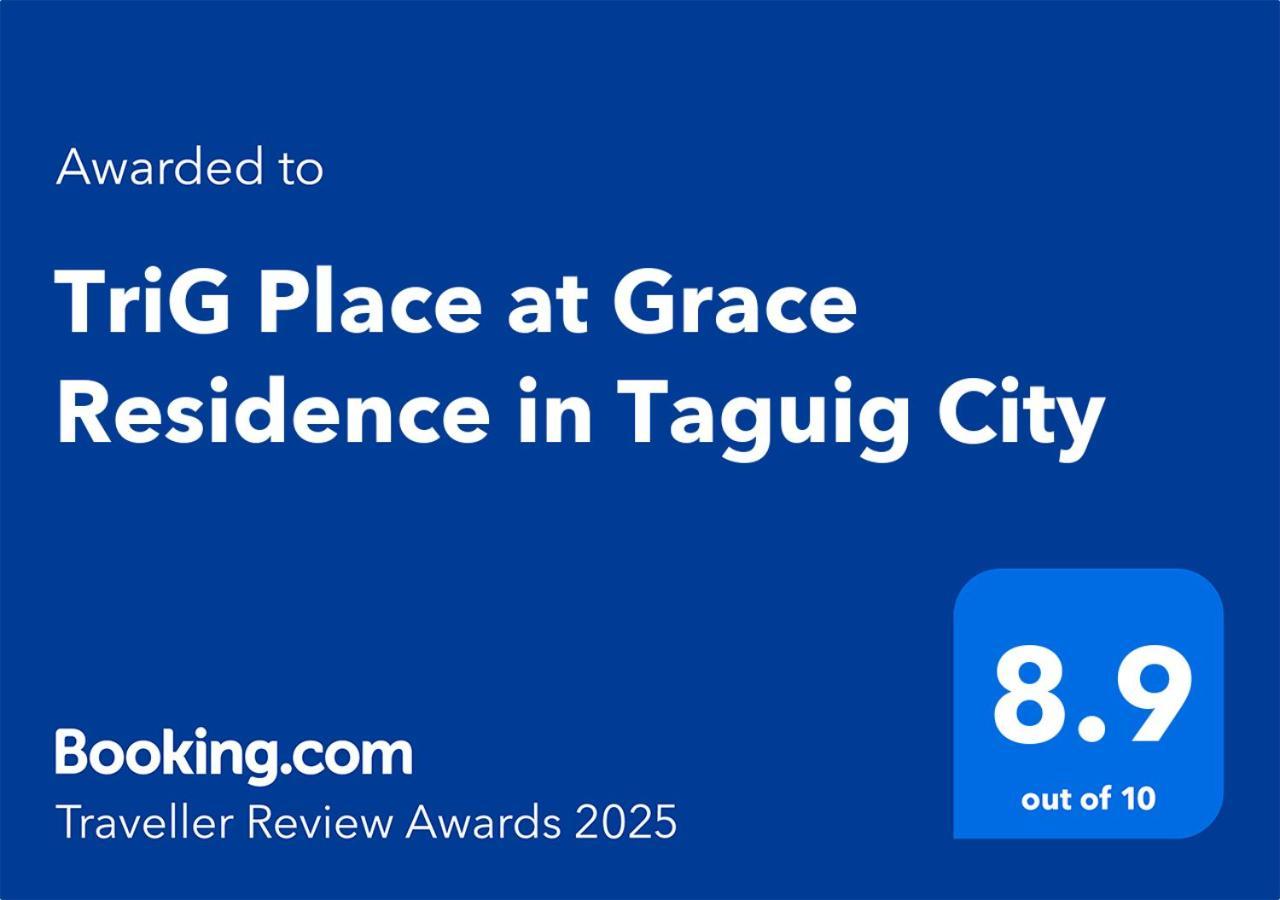 Trig Place At Grace Residence In Taguig City Manila Zewnętrze zdjęcie